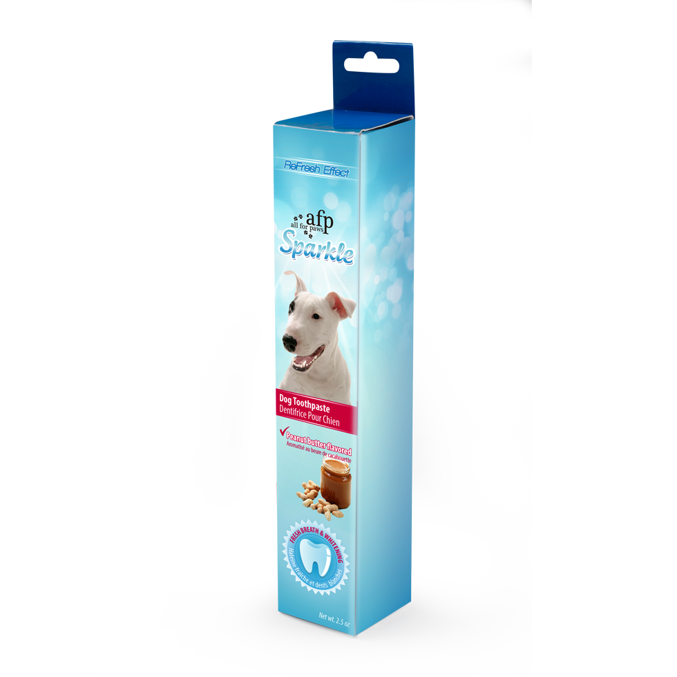 AFP Sparkle Pasta de dente com manteiga de amendoim