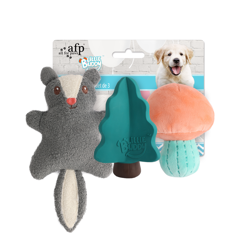 Conjunto de 3 brinquedos AFP Little Buddy Woodland