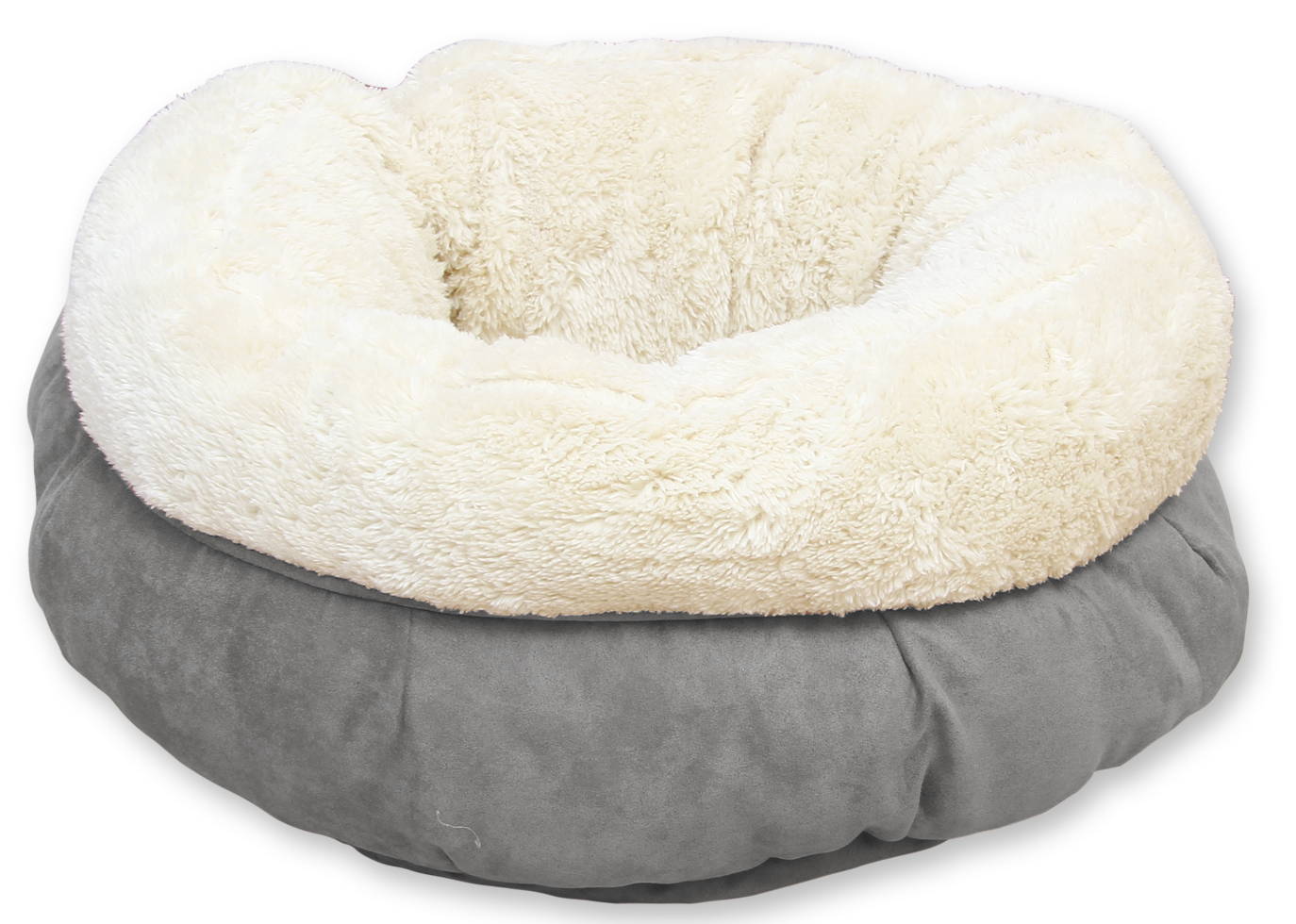 AFP Lambswool - Donut Bed Cinzento