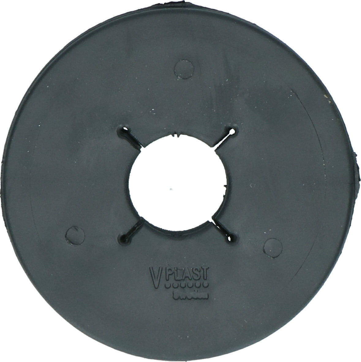 Disco de freio para cavalo preto