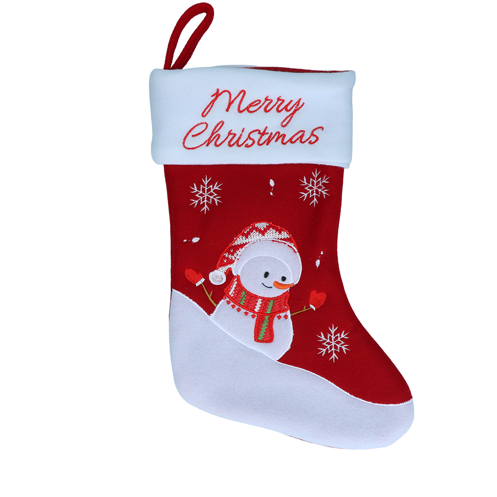 Meias de Natal Boneco de Neve