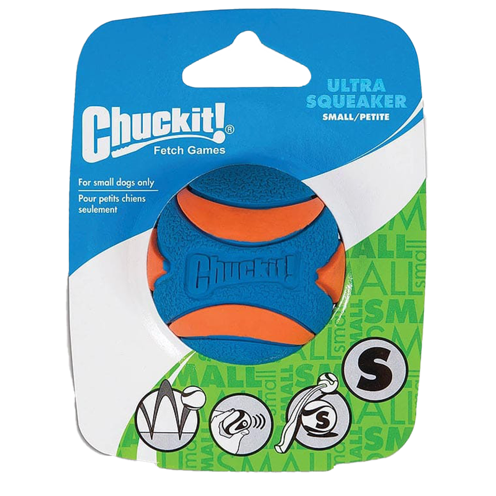 Bola Chuckit Ultra Squeaker P (pacote com 1)