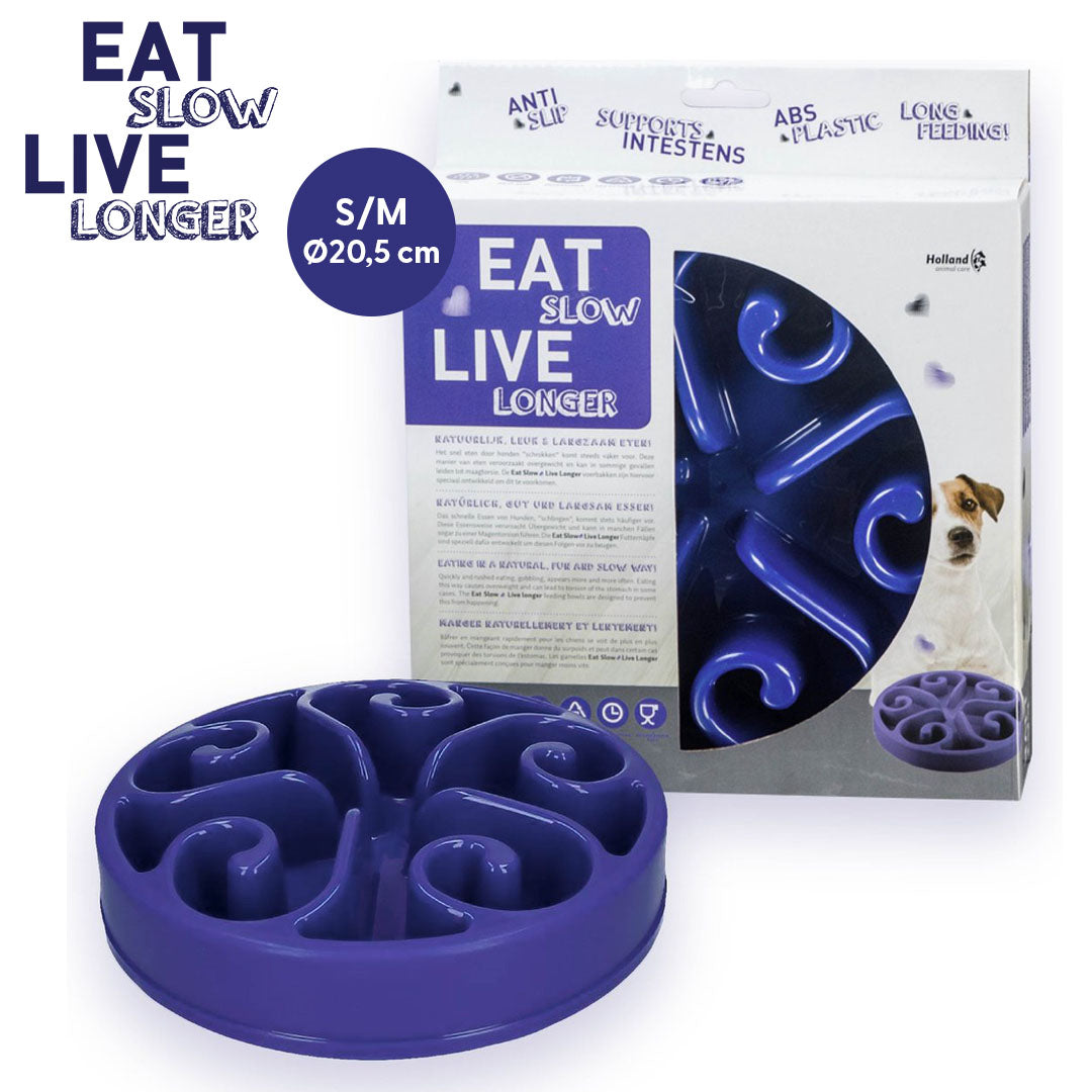 Eat Slow Live Longer Original Azul S