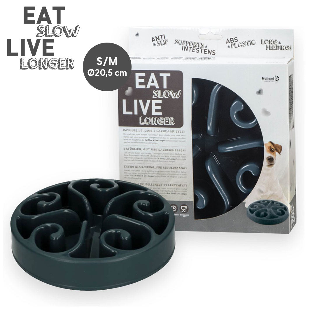 Eat Slow Live Longer Original Cinzento S