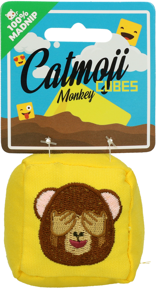 Macaco Cubo Catmoji