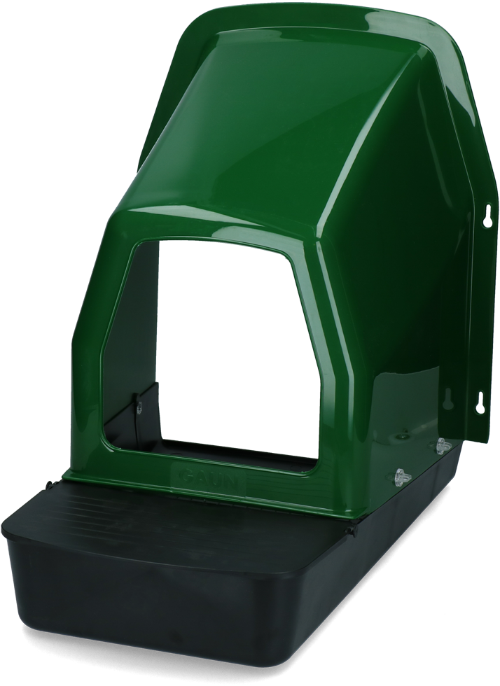 Gaun Pluimvee Legnest Kip com Opvang Kunststof