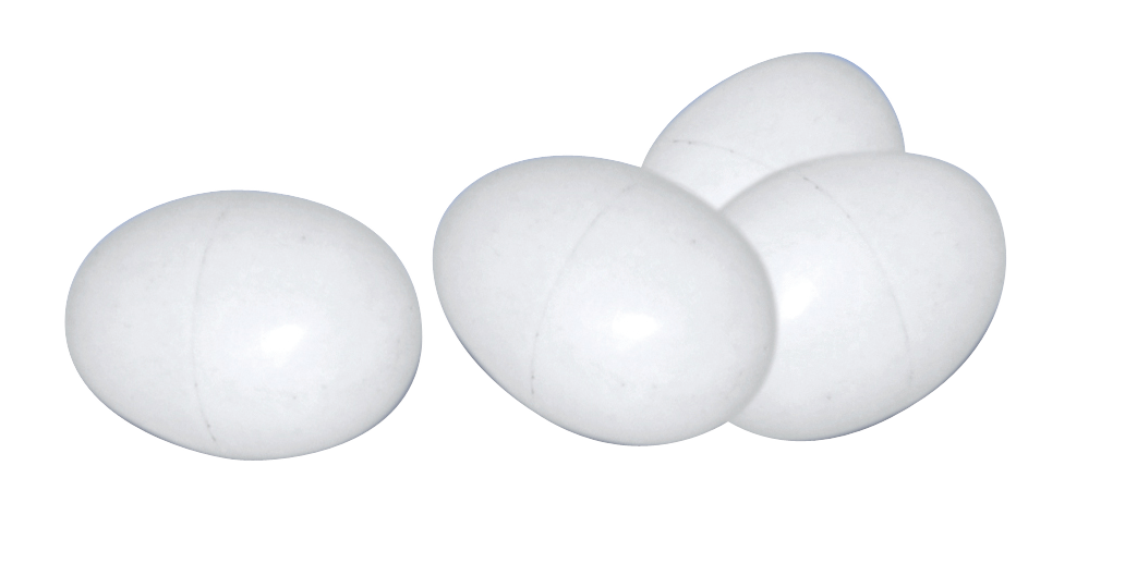 Ovo de plástico para aves Gaun