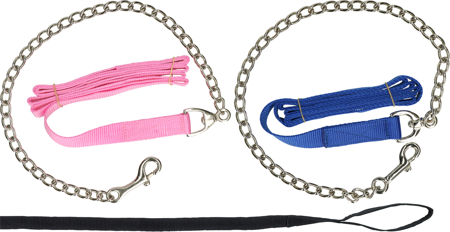 Linha de chumbo com corrente preta