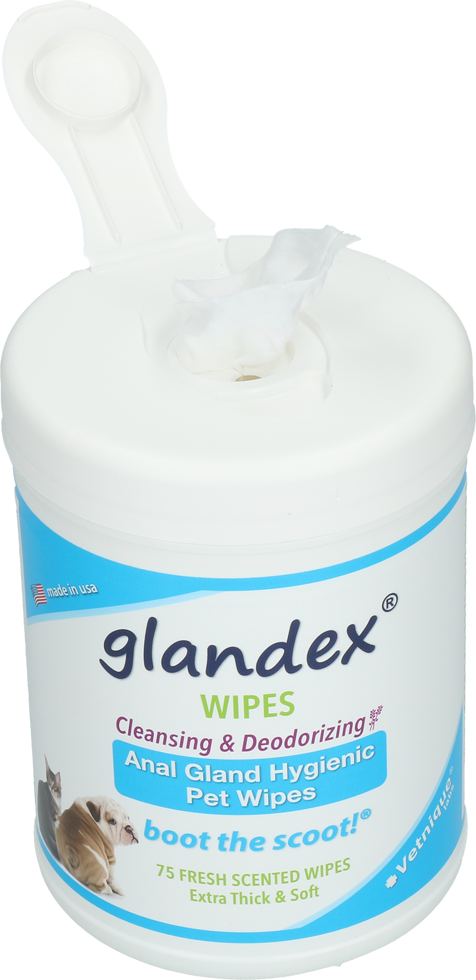 Lenços umedecidos Glandex 75 unidades