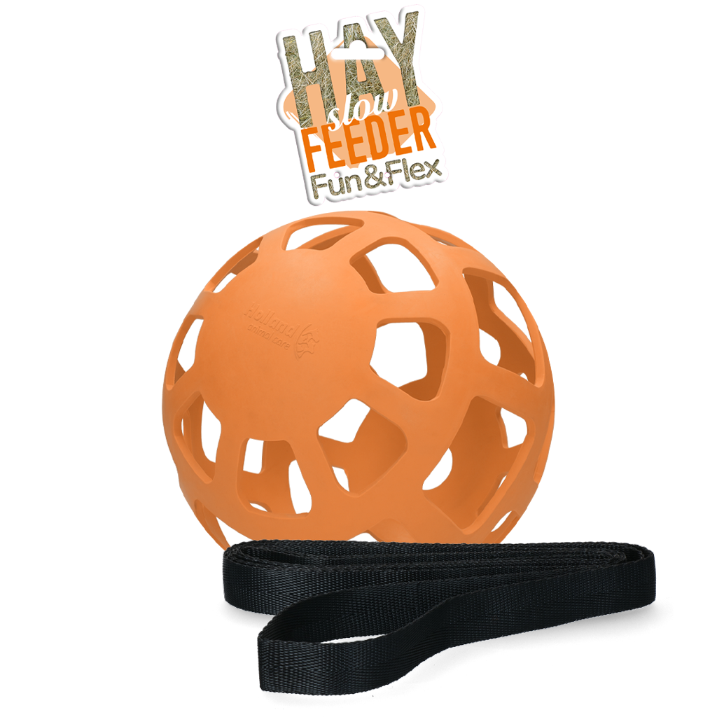 Alimentador lento de feno Fun Flex laranja