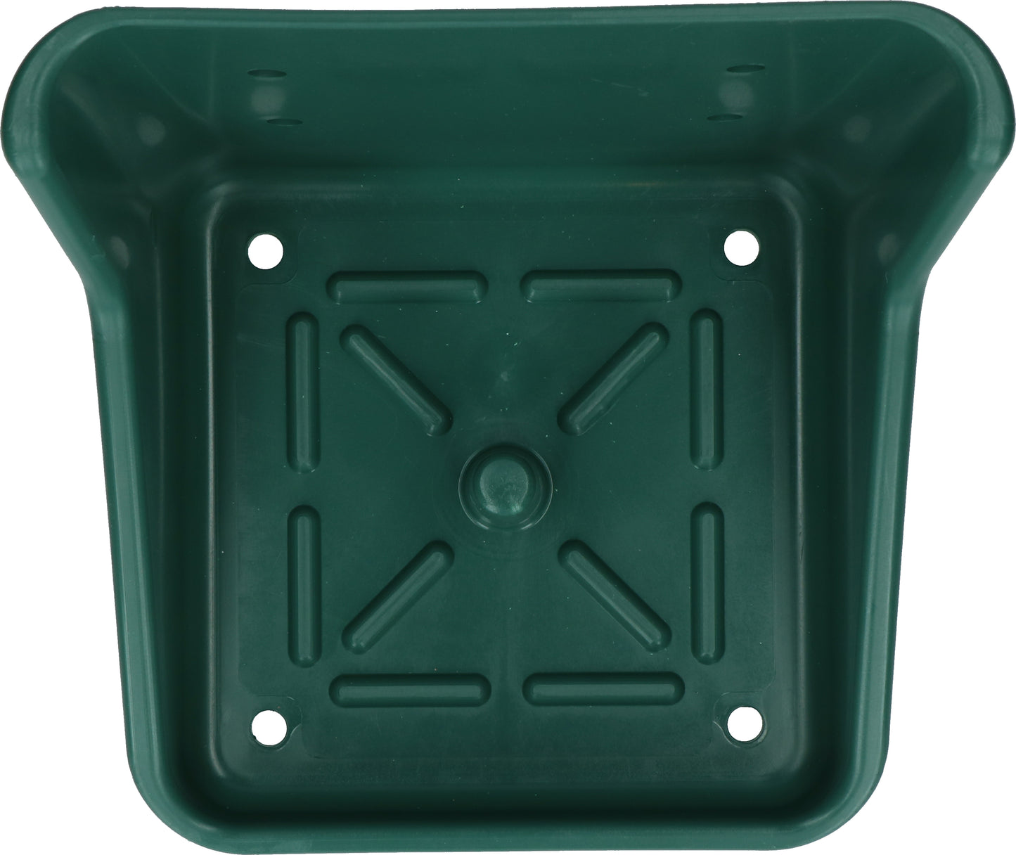 Suporte robusto de plástico para bloco de sal capacidade para 10 kg cor verde