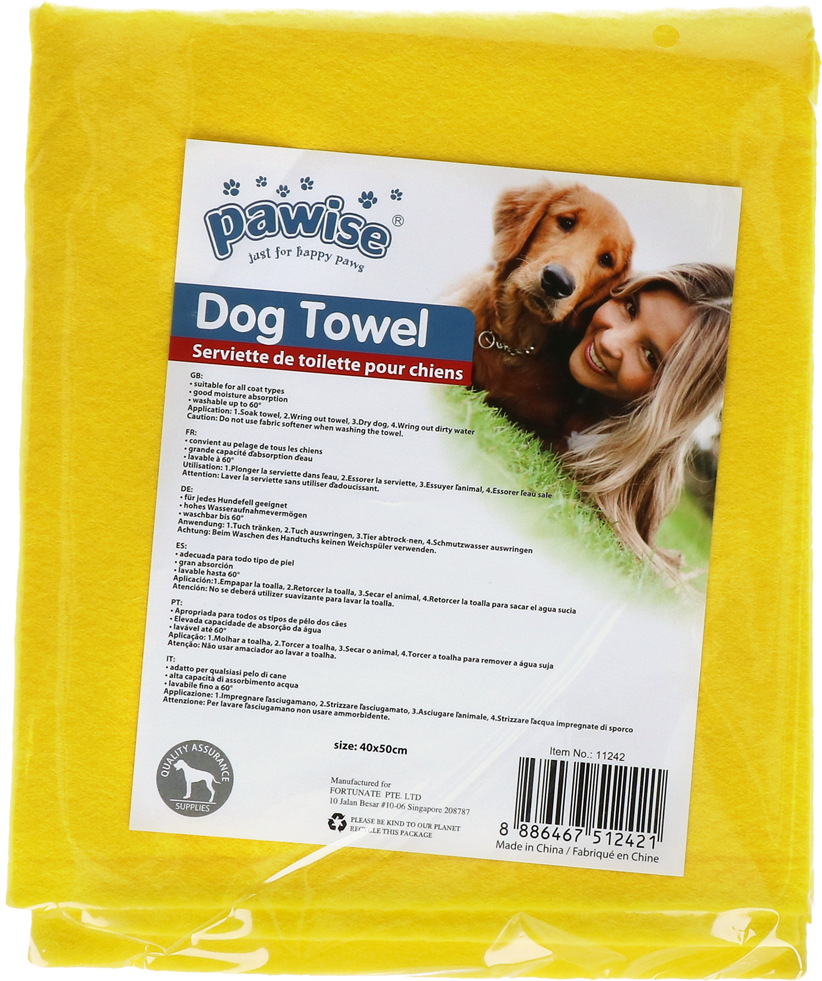 Toalha para cães Pawise