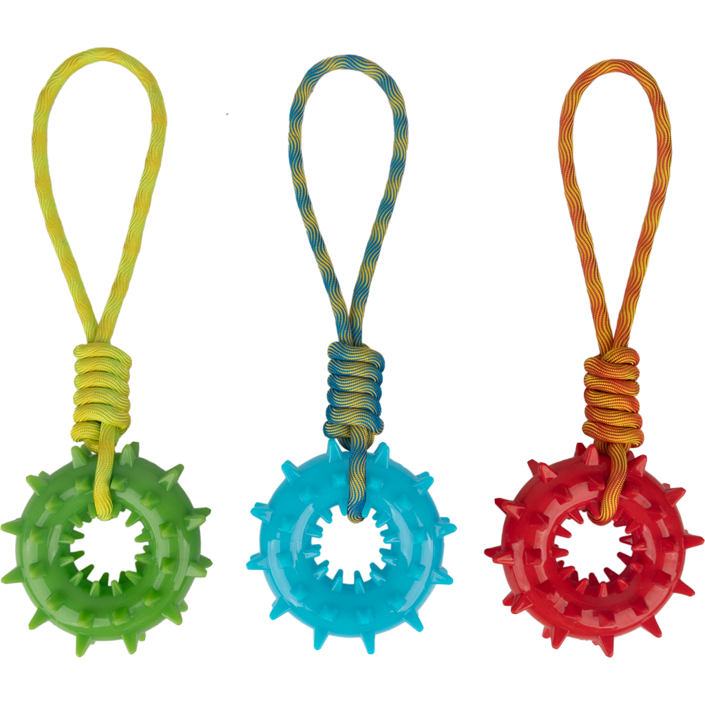 Argola de brinquedo Pawise Play N Tug com alça