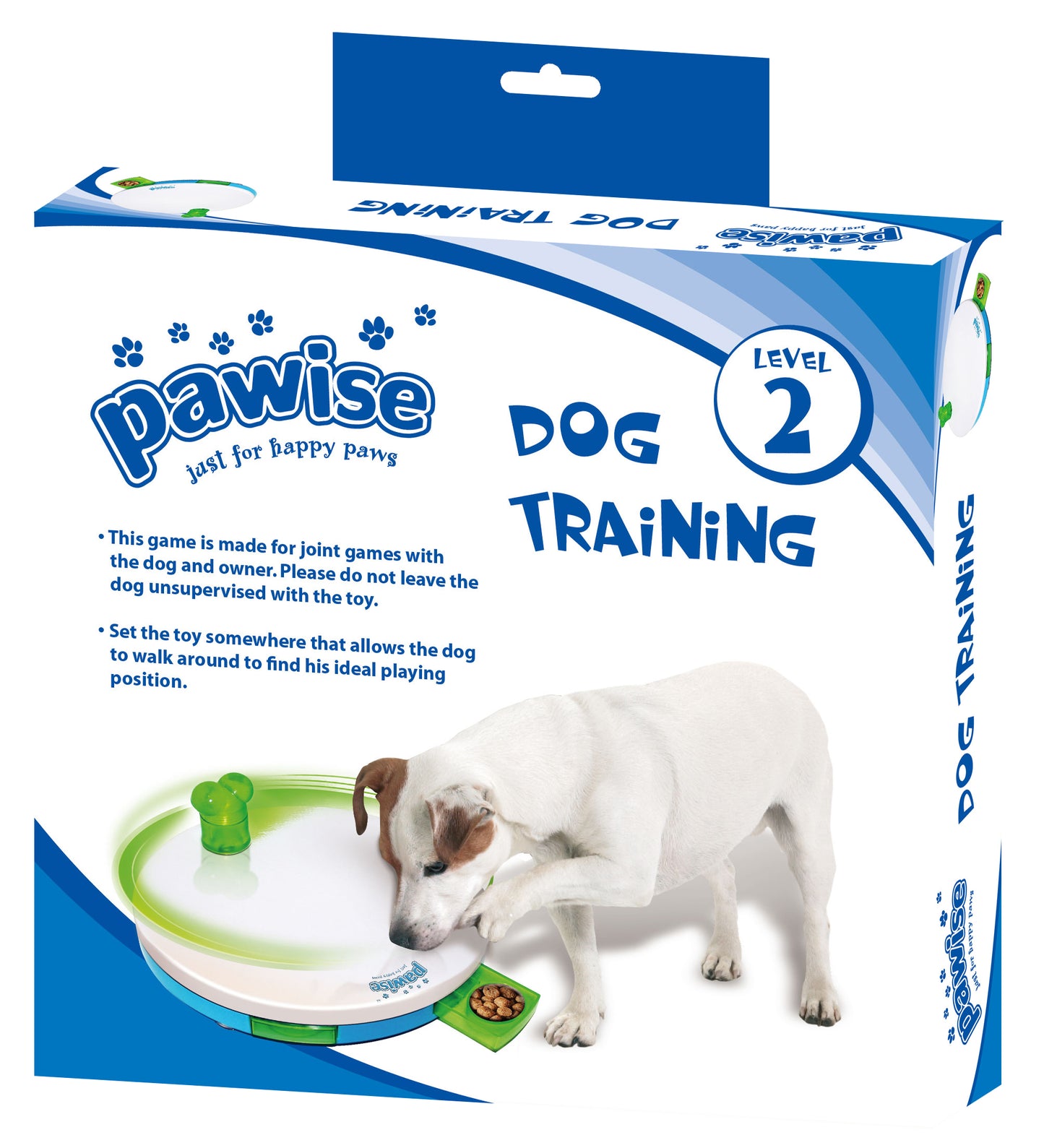 Brinquedo de adestramento para cães Pawise Alimentador giratório nível 2