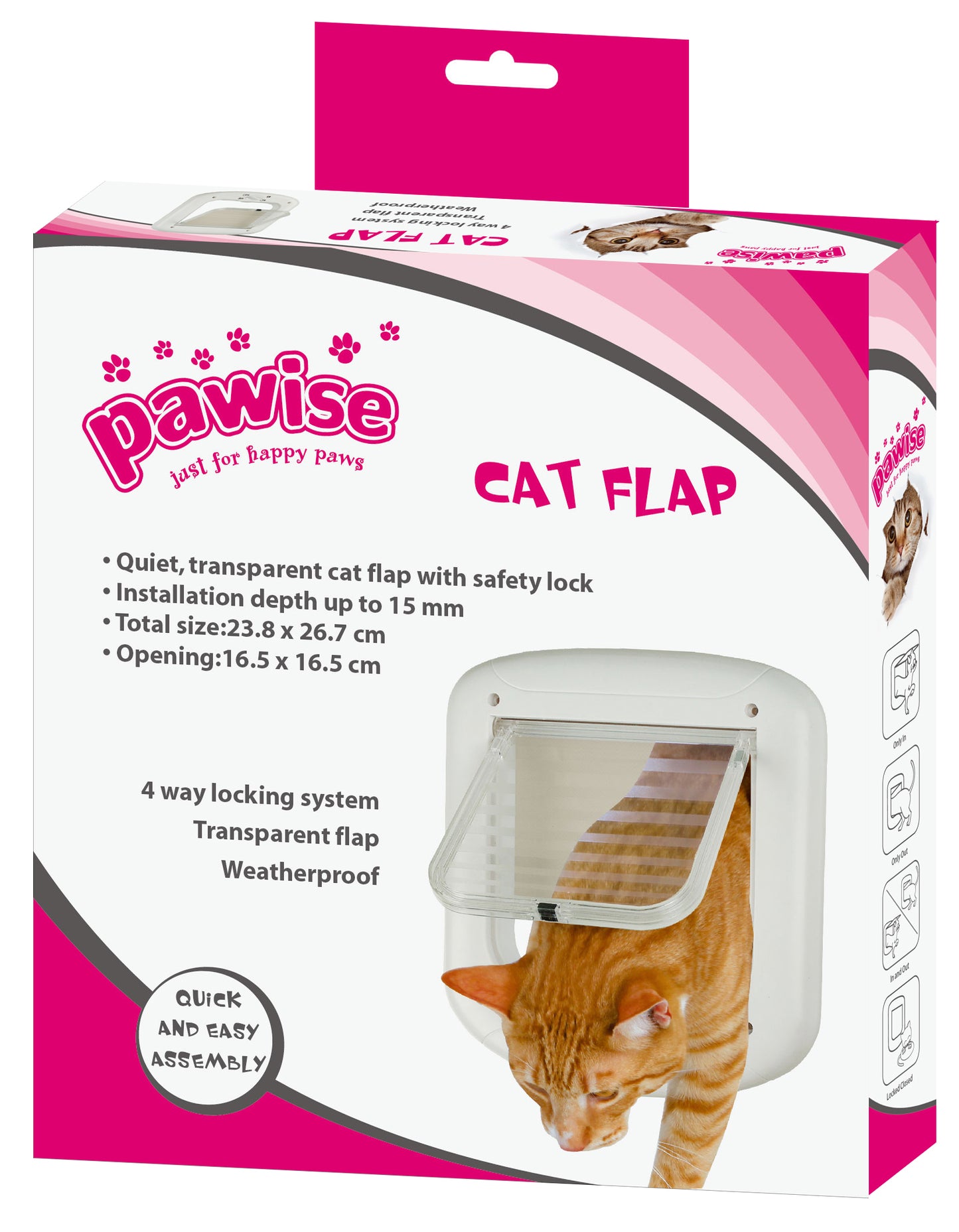 Porta para gatos Pawise