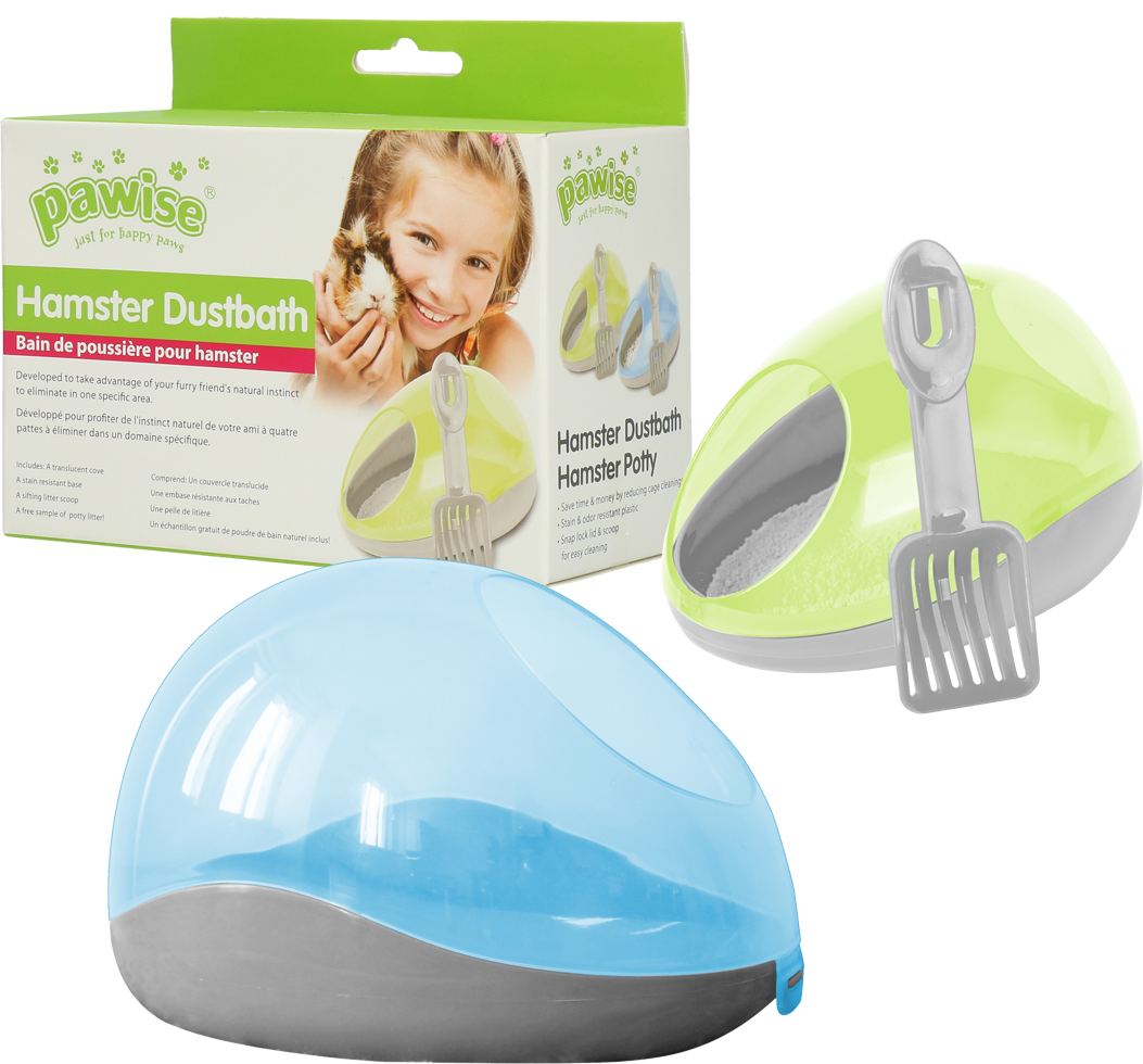 Banheiro de areia para hamster Pawise