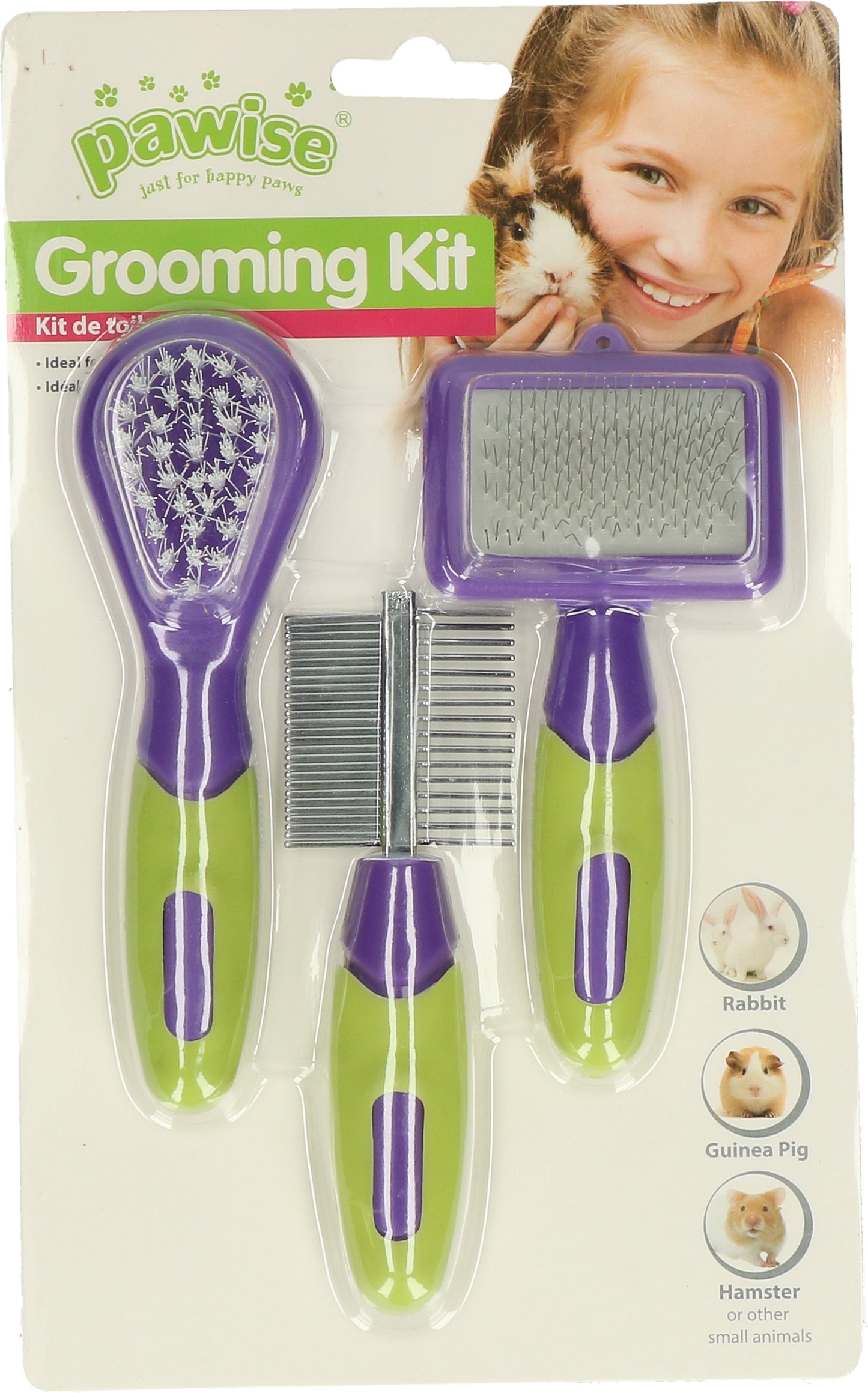 Kit de Higiene Pawise para Roedores e Coelhos