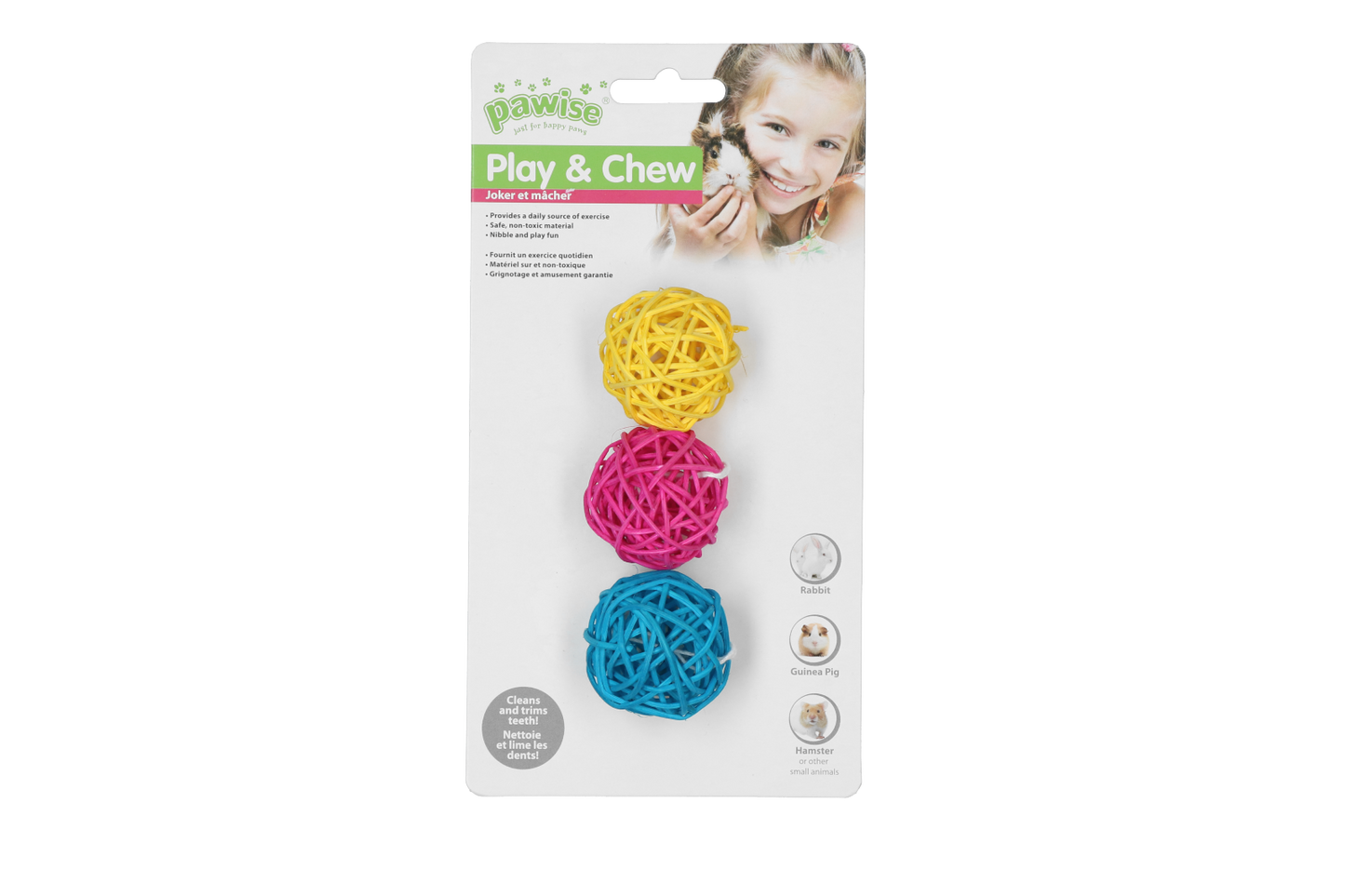 Bolas de mastigar Pawise Play