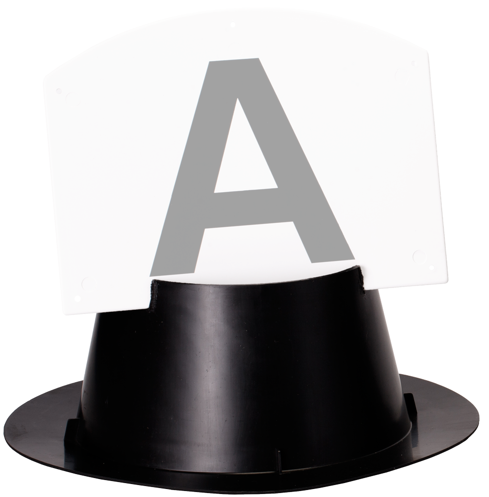 Mostrar caixa de salto para letras e cifras