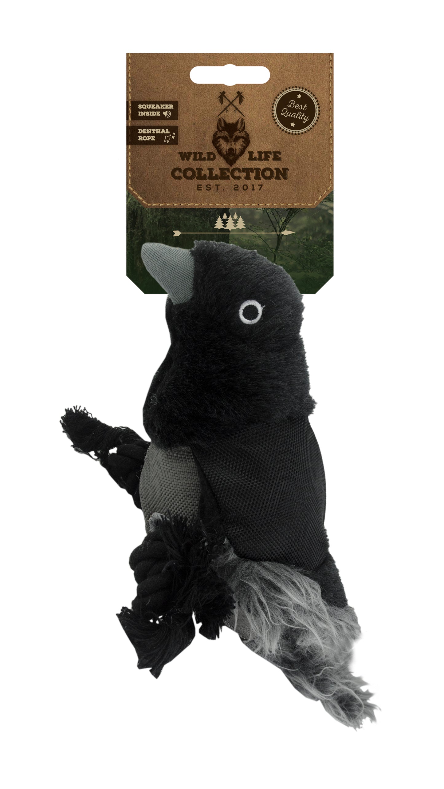Cão selvagem corvo