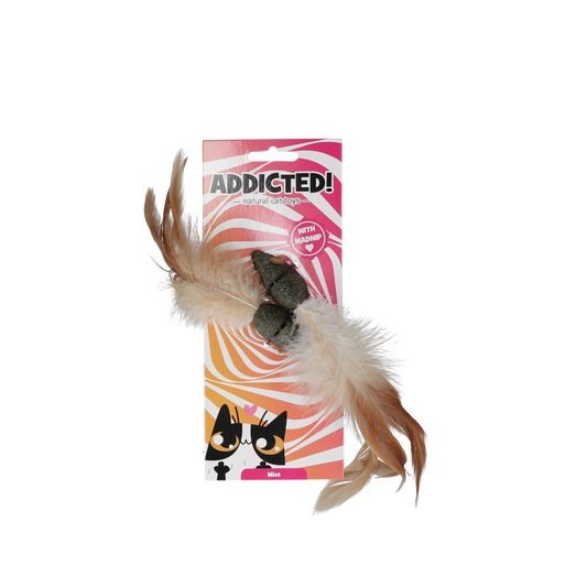 Ratos viciados com penas