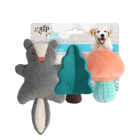 Conjunto de 3 brinquedos AFP Little Buddy Woodland