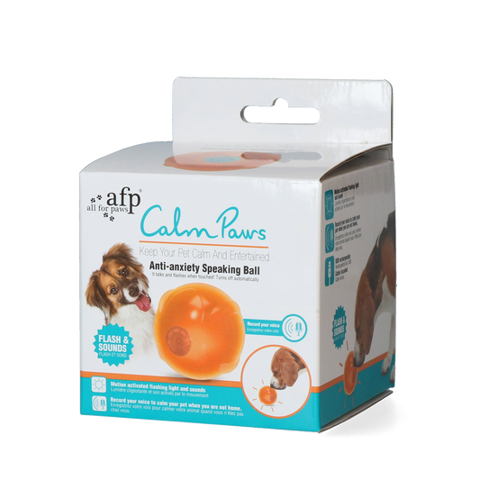 Bola falante anti-ansiedade Zen Pet da AFP