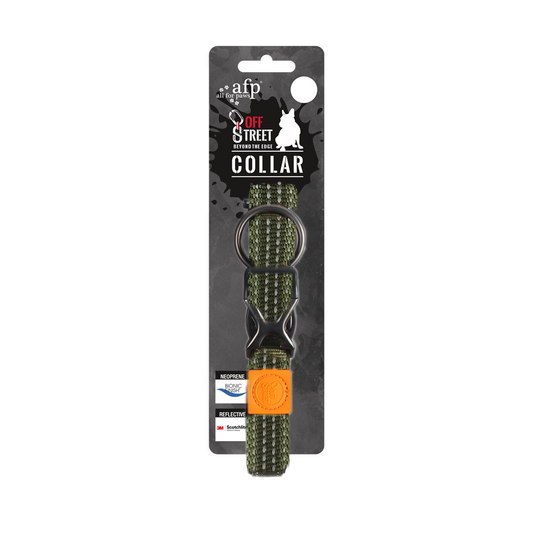 AFP Off Street - Coleira Olijfgroen S