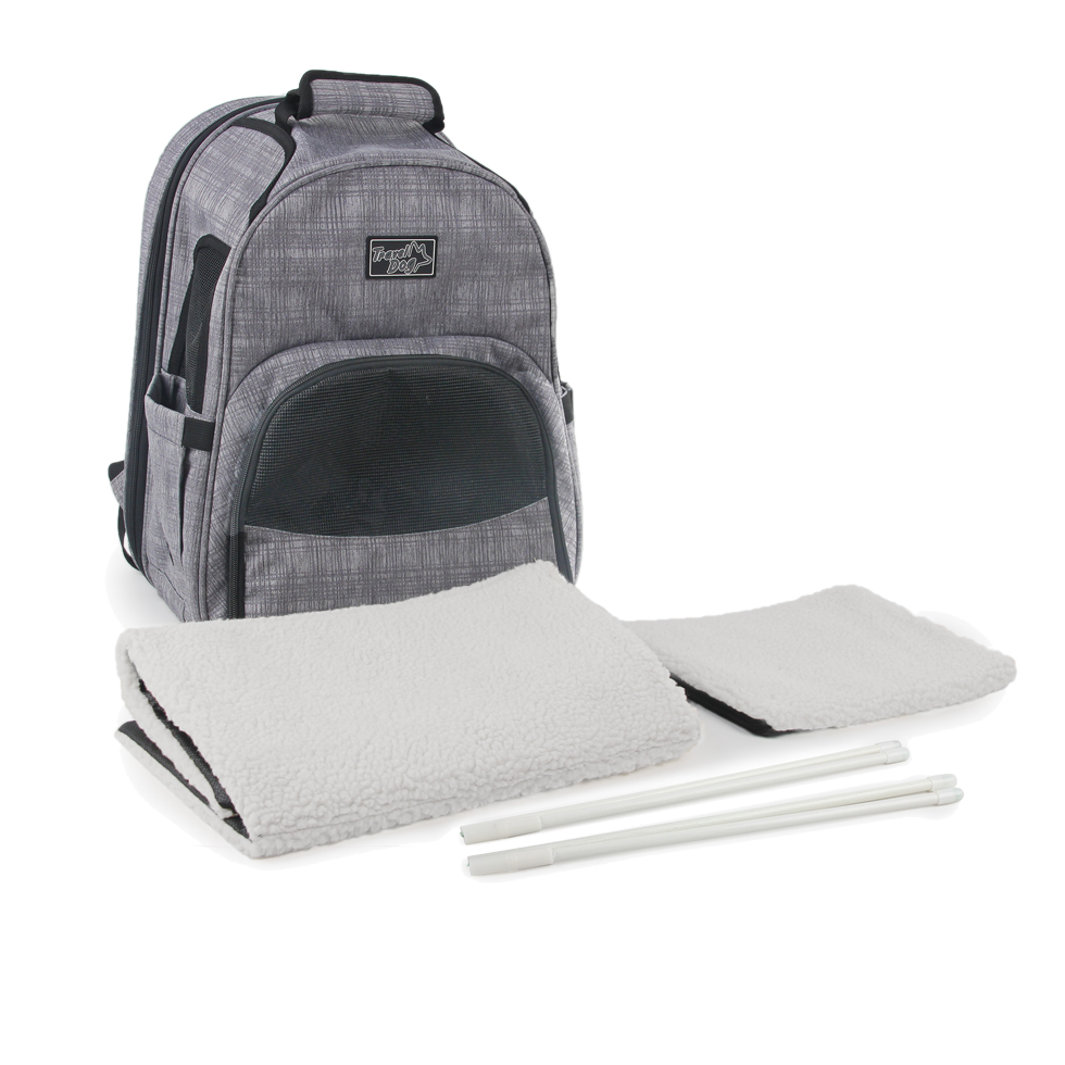 Mochila de transporte expansível para cães AFP Travel Dog