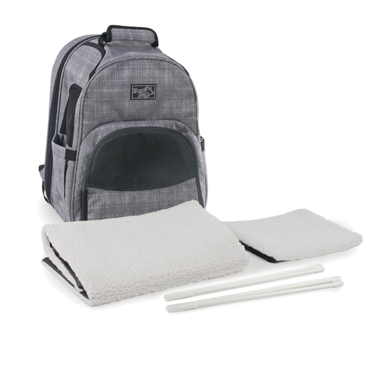 Mochila de transporte expansível para cães AFP Travel Dog