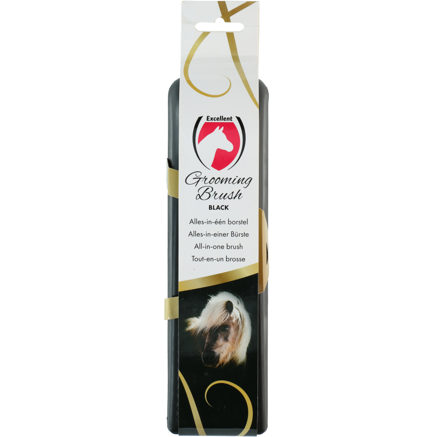 Excelente escova para escovar cavalos