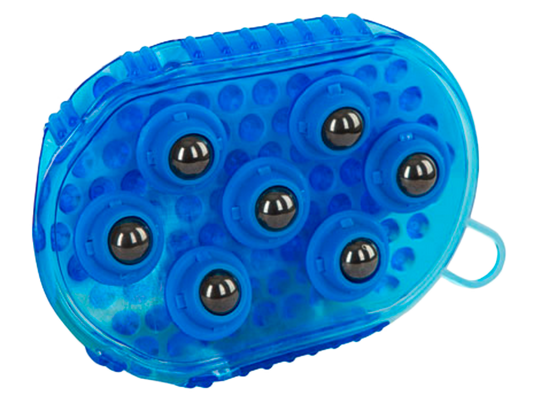 Massagem magnética com escova