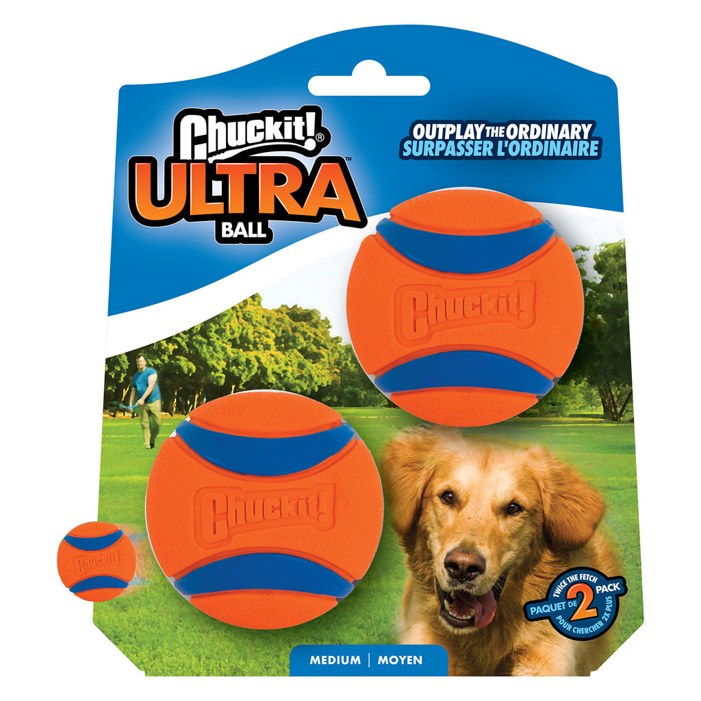Chuckit Ultra Ball Pacote com 2 unidades
