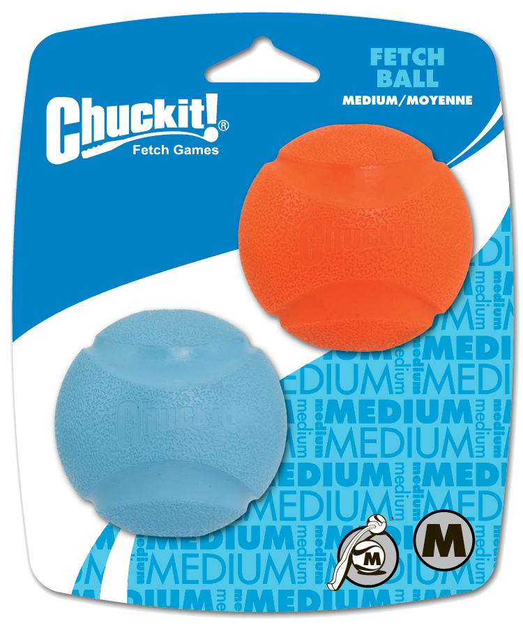 Chuckit Fetch Ball Pacote com 2 unidades