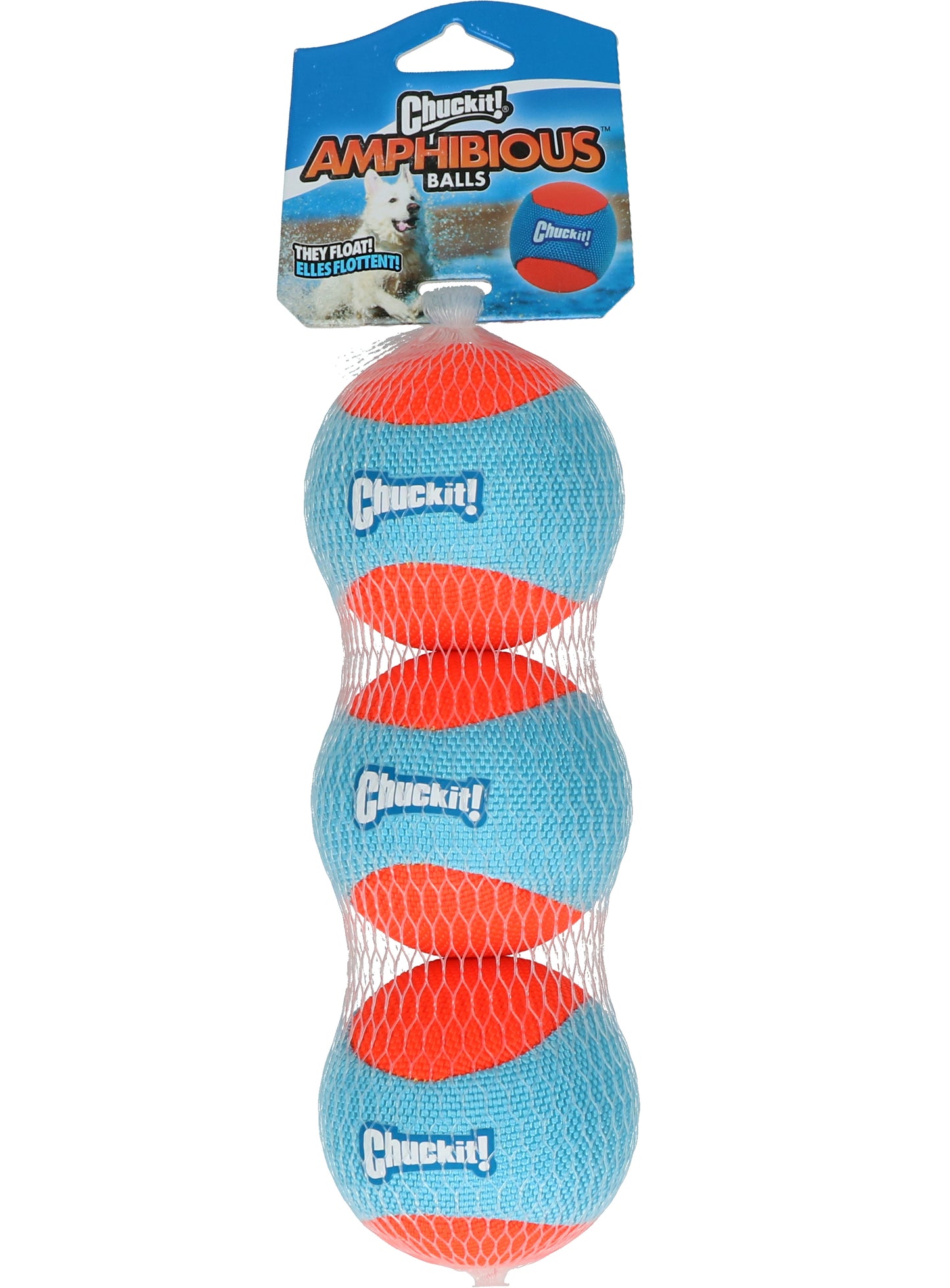Chuckit Bolas Anfíbias para Buscar Pacote com 3