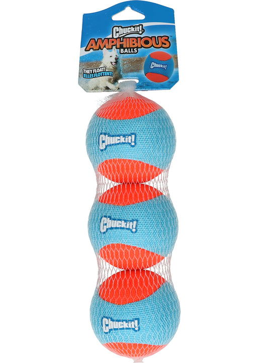 Chuckit Bolas Anfíbias para Buscar Pacote com 3