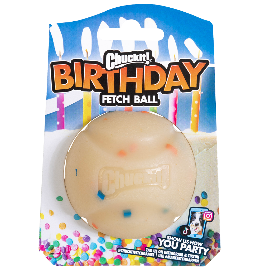 Bola de aniversário Chuckit Fetch Ball