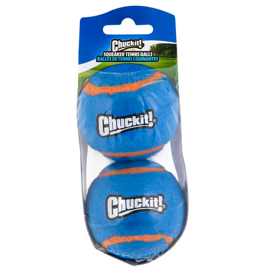 Bolas de tênis Chuckit Squeaker P (pacote com 2)