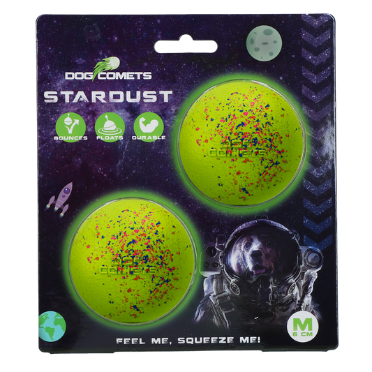 Conjunto com 2 rações Dog Comets Stardust Green