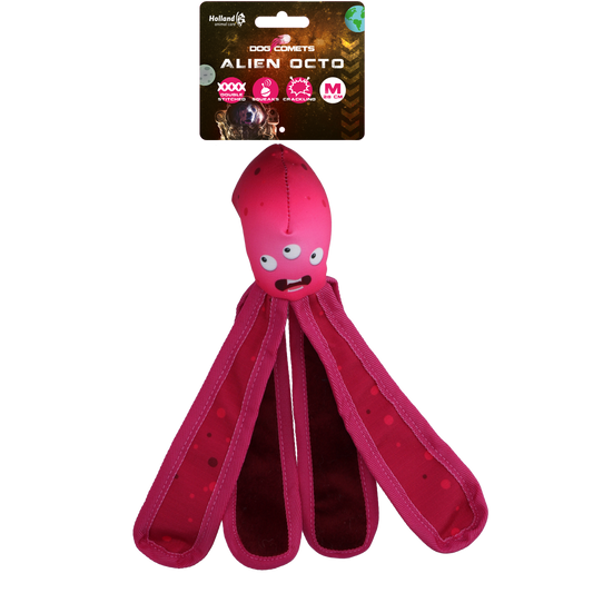 Cachorro Cometas Alienígena Octo Rosa
