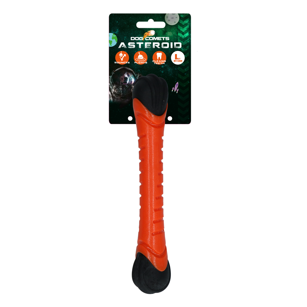 Bastão de arremesso de asteroides Dog Comets