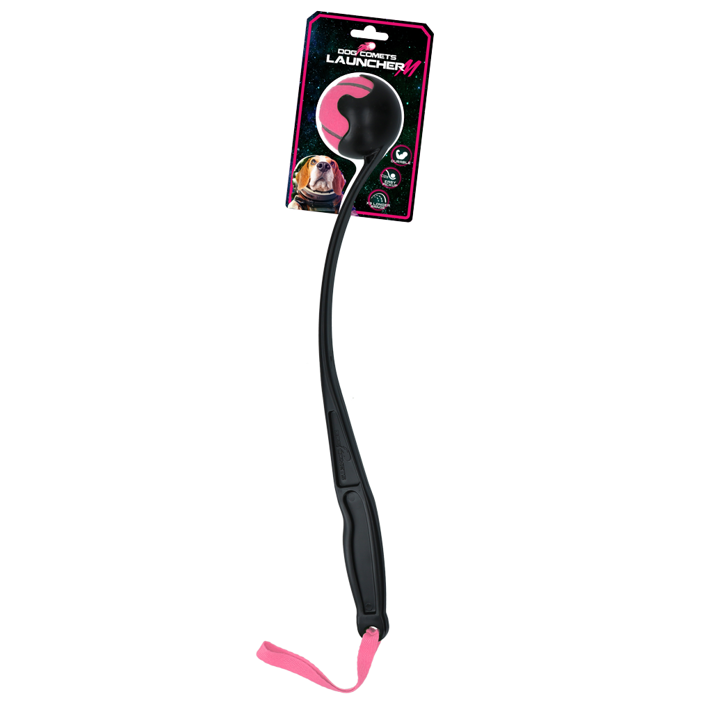 Lançador de Cometas para Cães Rosa M