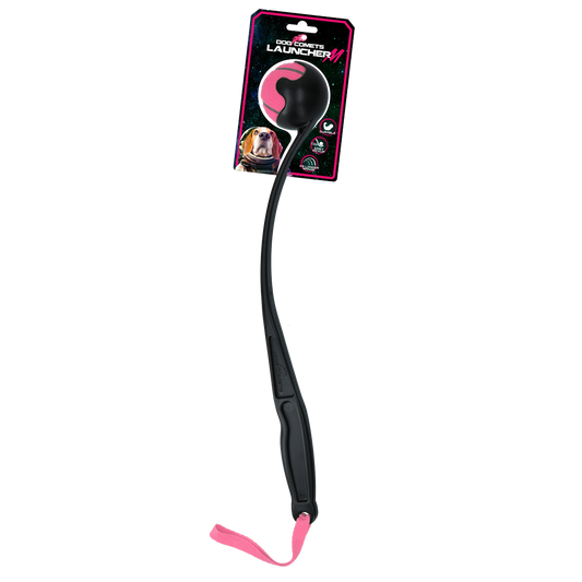 Lançador de Cometas para Cães Rosa M