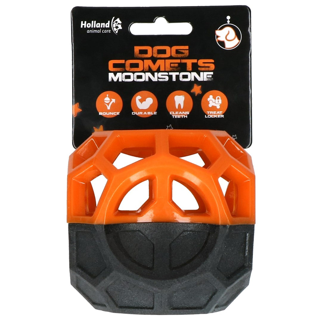 Cubo de petisco Dog Comets Moonstone laranja