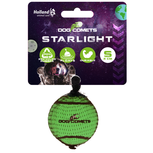 Bola de tênis Dog Comets Starlight Verde