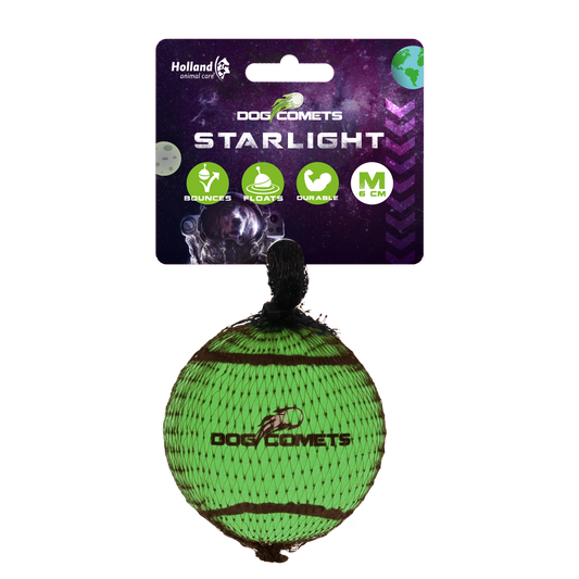 Bola de tênis Dog Comets Starlight Verde