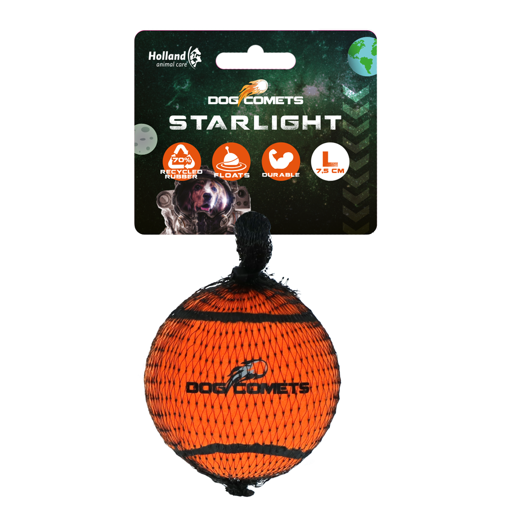 Bola de tênis Dog Comets Starlight G laranja