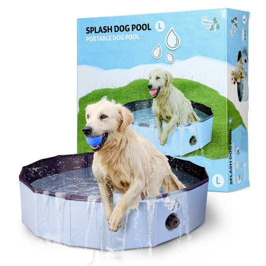 Piscina inflável CoolPets Splash para cães 120 x