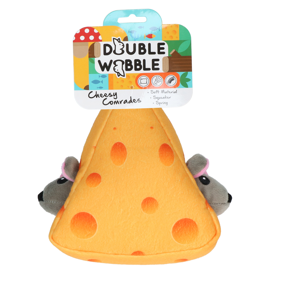 Camaradas de queijo Double Wobble