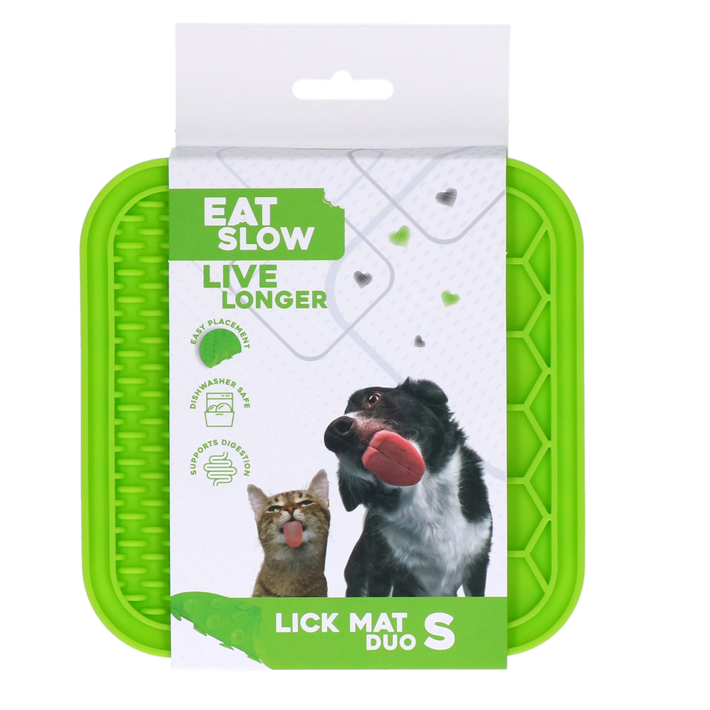 Coma devagar viva mais Lick Mat Duo